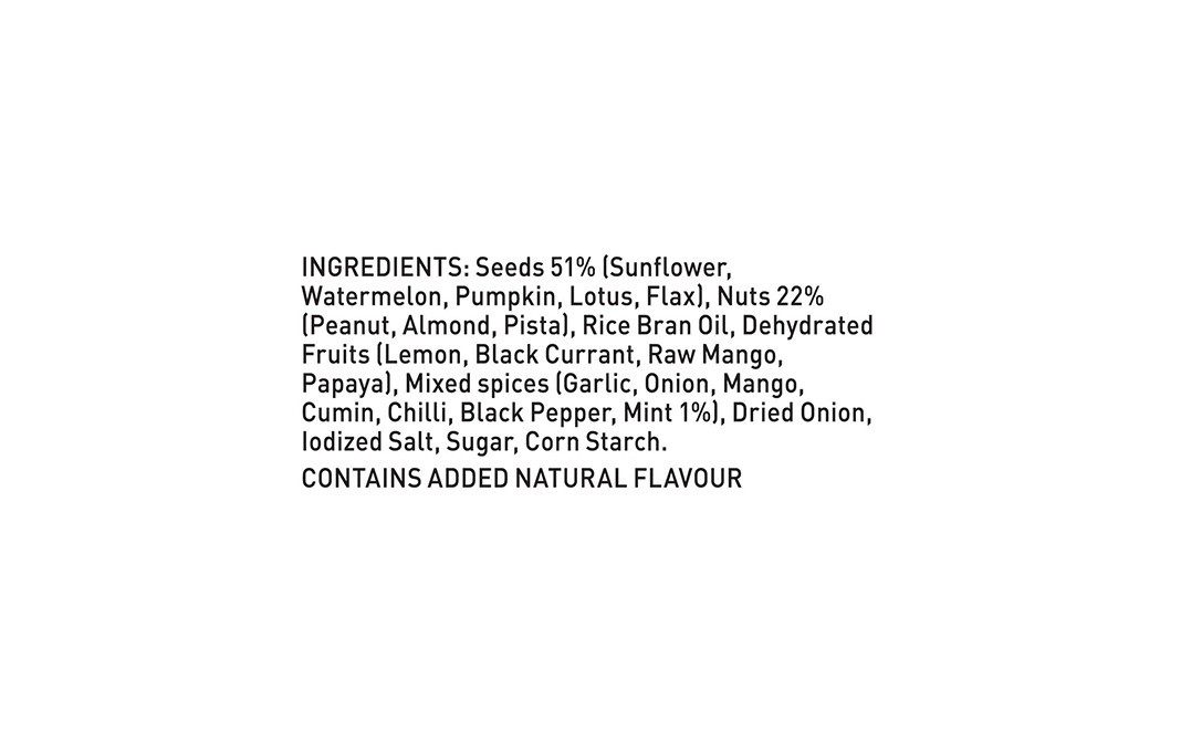 Yoga Bar Roasted Supersnacks Nuts & Seeds Pudina Mint   Pack  200 grams